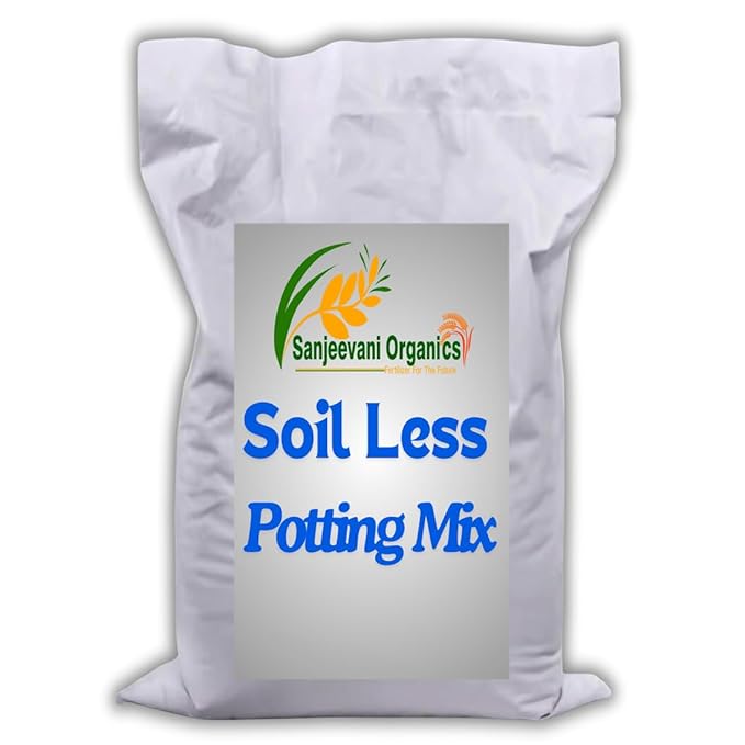 Premium Soilless Potting Mix for Gardening – Ideal for All Plants, Indoor and Outdoor Use – Boosts Growth and Enhances Root Development – Lightweight and Easy to Handle